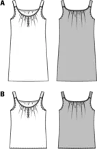 6969. Burda Dam - DRESS & TOP