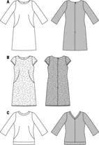 7031. Burda Dam - DRESS & T-SHIRT