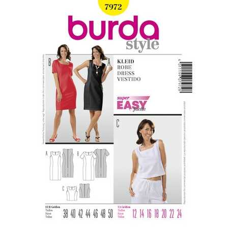 7972. Burda Dam - DRESS