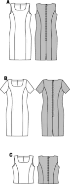 7972. Burda Dam - DRESS