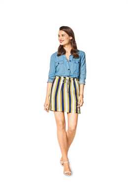 6416. Burda Dam - WOMEN'S EASY SKIRTS