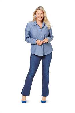 6614. Burda Dam - TOP PLUS SIZES