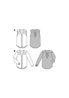 6632. Burda Dam - BLOUSE