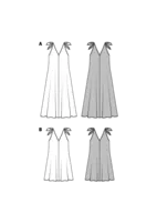 6663. Burda Dam - DRESSES