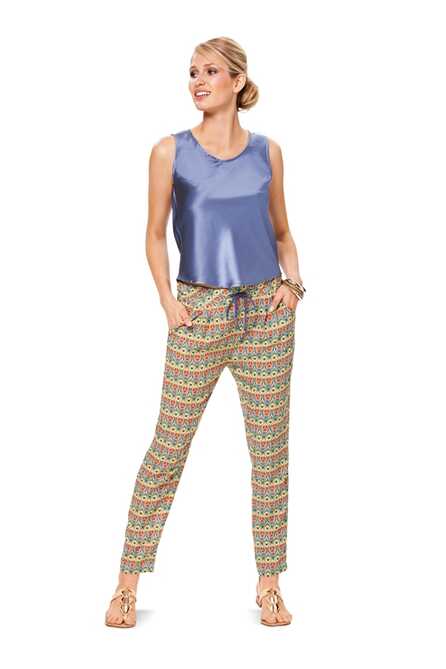 6770. Burda Dam - TROUSERS