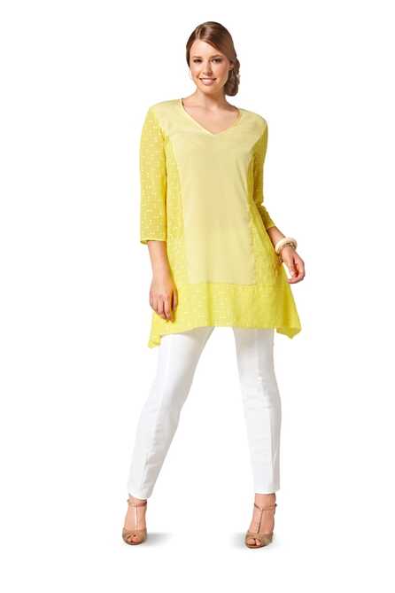 6786. Burda Dam - TUNIC PLUS SIZES