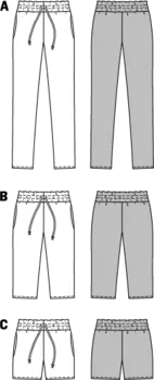 6938. Burda Dam - TROUSERS & SHORTS