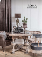 Lion - Bordslampa antik Silver