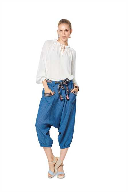 6316. Burda Dam - BURDA STYLE PATTERN MISSES' HAREM PANT