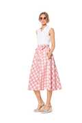 6319. Burda Dam - BURDA STYLE PATTERN MISSES' BELL SHAPED SKIRT