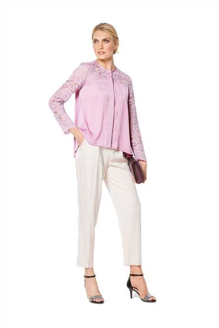 6323. Burda Dam - BURDA STYLE PATTERN MISSES' BLOUSE WITH YOKE