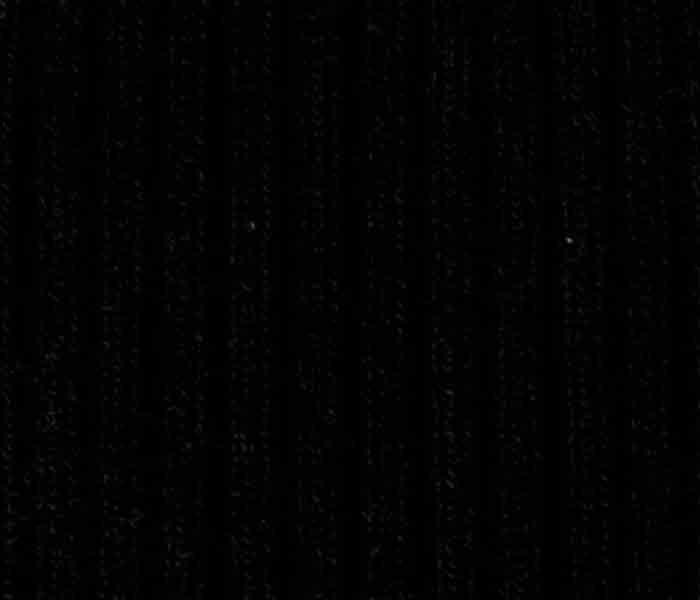 Grov ribbad muddväv Svart