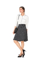 6340. Burda Dam - BURDA STYLE PATTERN MISSES' WRAP SKIRT