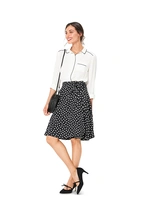 6340. Burda Dam - BURDA STYLE PATTERN MISSES' WRAP SKIRT