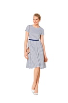 6343. Burda Dam - BURDA STYLE PATTERN MISSES' PINAFORE DRESS