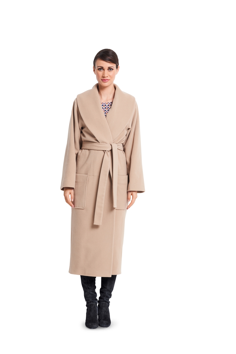 6378. Burda Dam - WOMEN'S WRAP COAT