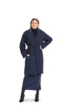 6378. Burda Dam - WOMEN'S WRAP COAT