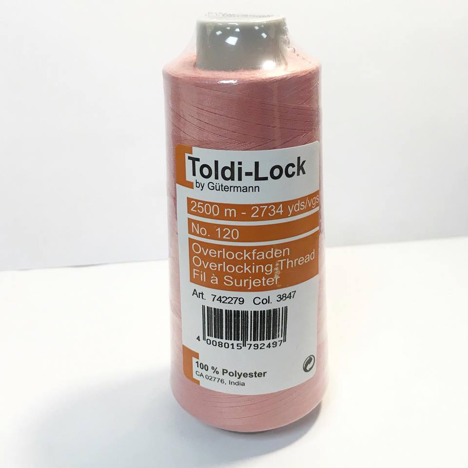 Gütermann Toldi-Lock Overlockstråd - 3847 4 st