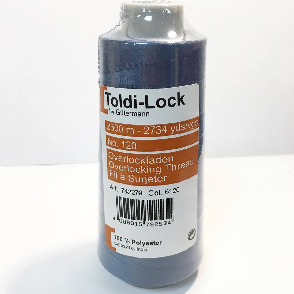 Gütermann Toldi-Lock Overlockstråd - 6120 4 st
