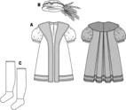 6887. Burda Herr - HISTORICAL COSTUMES