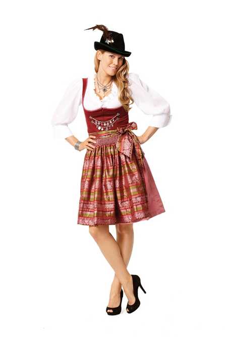 7443. Burda Dam - DIRNDL DRESS