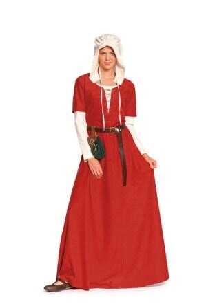 7468. Burda Dam - DRESS & BONNET MIDDLE AGES