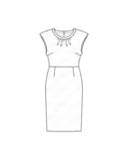 Burda 6288 - Klännning - Dam