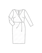 Burda 6287 - Klännning - Dam