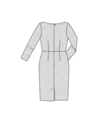 Burda 6287 - Klännning - Dam