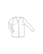 Burda 6278 - Blus - Dam - Casual