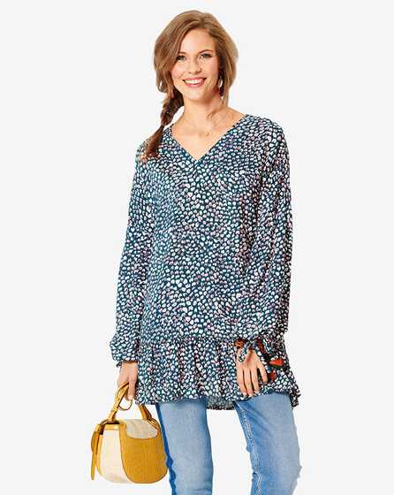 Burda 6266 - Blus - Dam - Casual