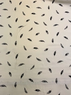 Pyret fjäder offwhite