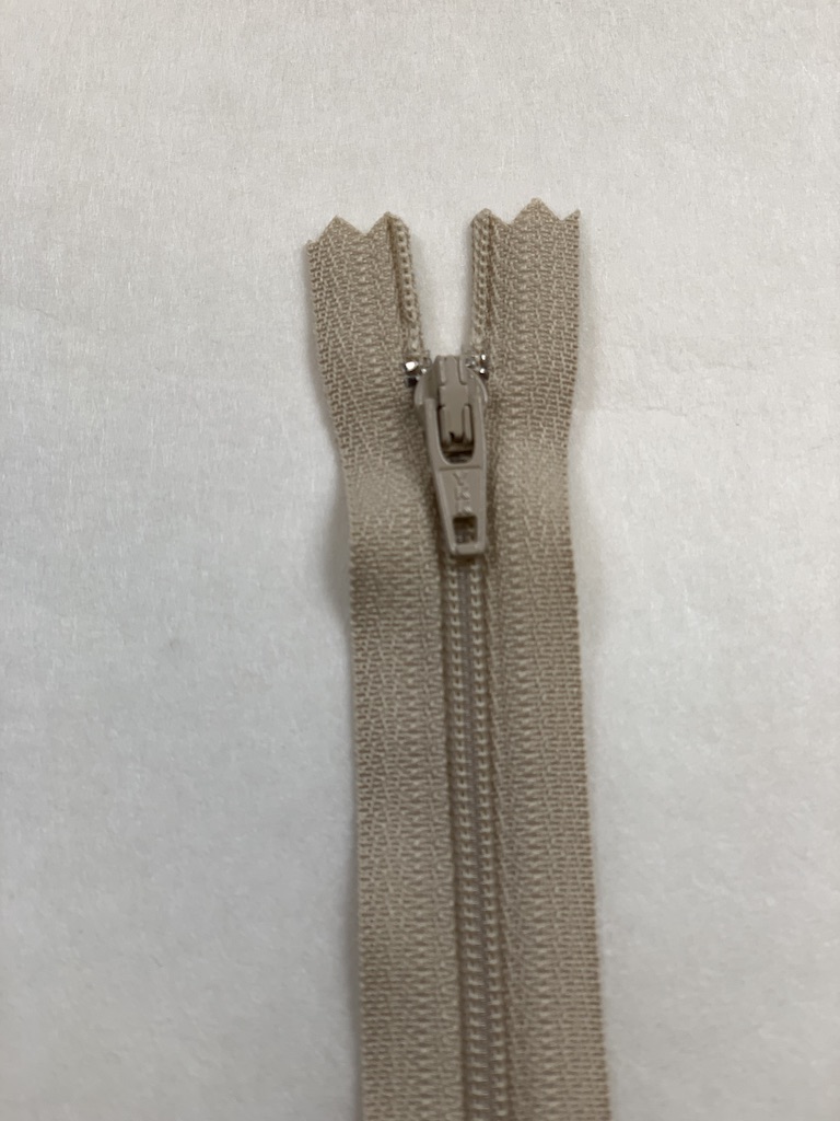 Byx- & klänningslås Beige 35cm 35:-