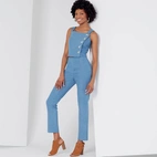 New Look 6627 - Top Byxa Kjol - Dam