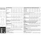 New Look 6615 - Klännning Kjol - Dam