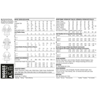 New Look 6603 - Klännning Top Tunika Väst - Dam