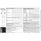 New Look 6871 - Top Tröja Tunika - Dam