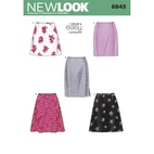 New Look 6843 - Kjol - Dam