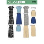 New Look 6730 - Top Byxa Kjol - Dam