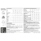 New Look 6539 - Kjol - Flicka - Casual