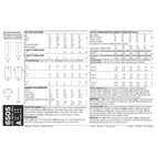 New Look 6505 - Top Tunika Skjorta Byxa - Flicka