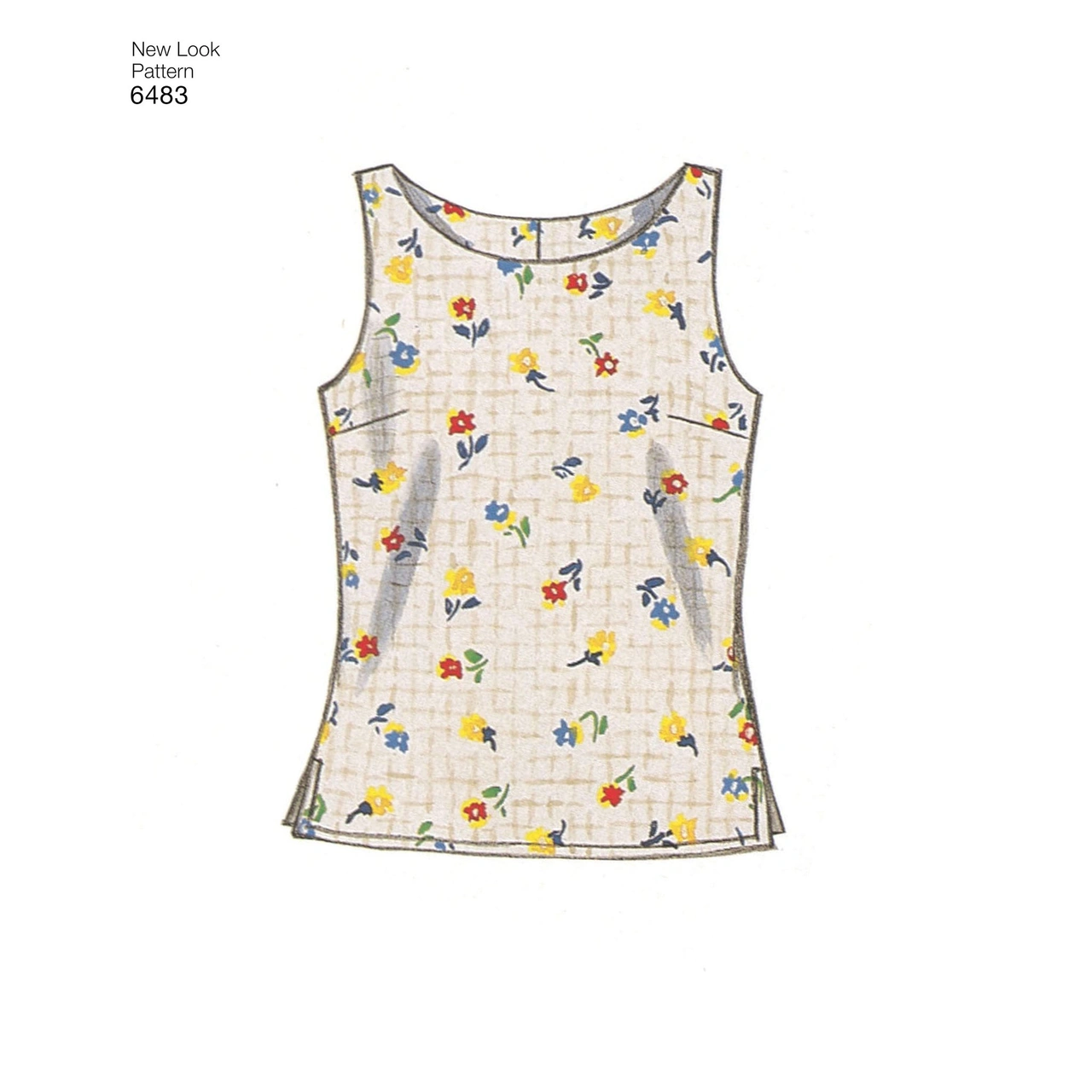 New Look 6483 - Top - Dam