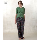 New Look 6233 - Top Byxa Pyjamas - Dam Herr