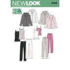 New Look 6142 - Byxa Top - Dam Herr