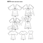 New Look 6575 - Tunika - Dam