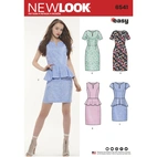 New Look 6541 - Klännning Jacka Kjol - Dam