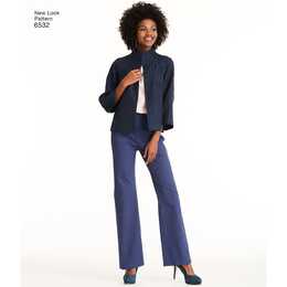 New Look 6532 - Jacka Blus Top Byxa - Dam