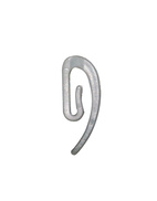 Rynkbandskrok, kraftig, 20 st, - Hasta