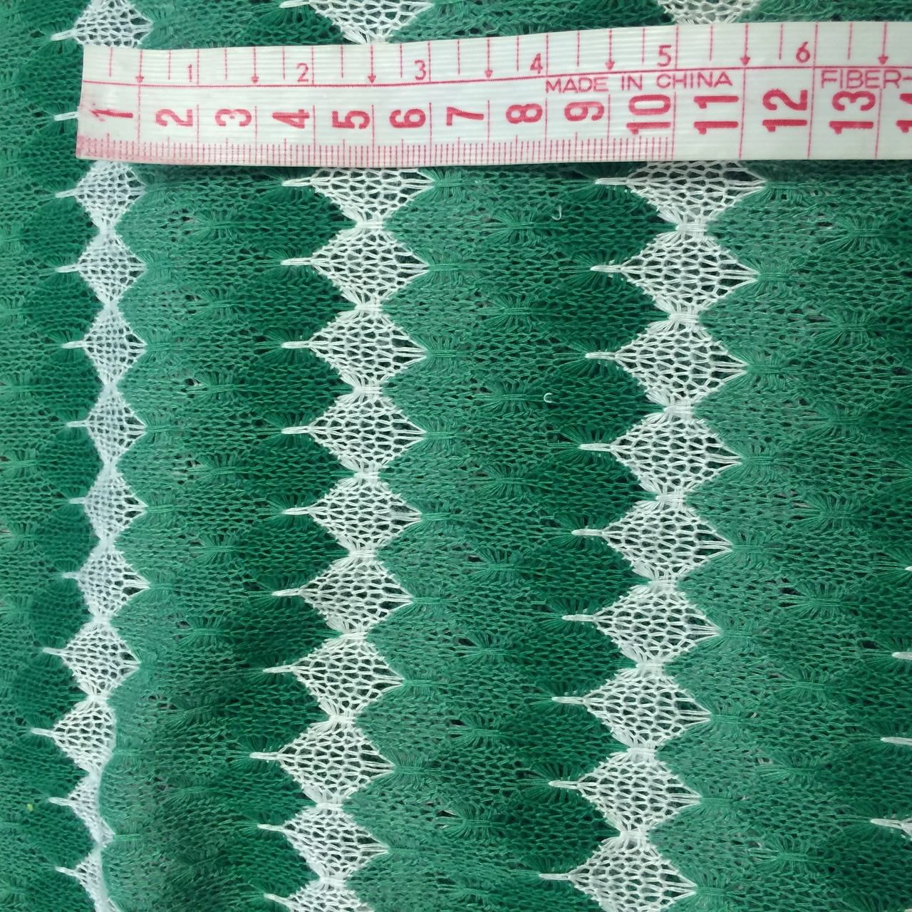 Checker Jersey Green