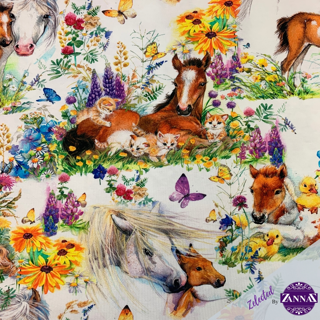 I hästhagen, Zelected by Zanna- Trikåtyg